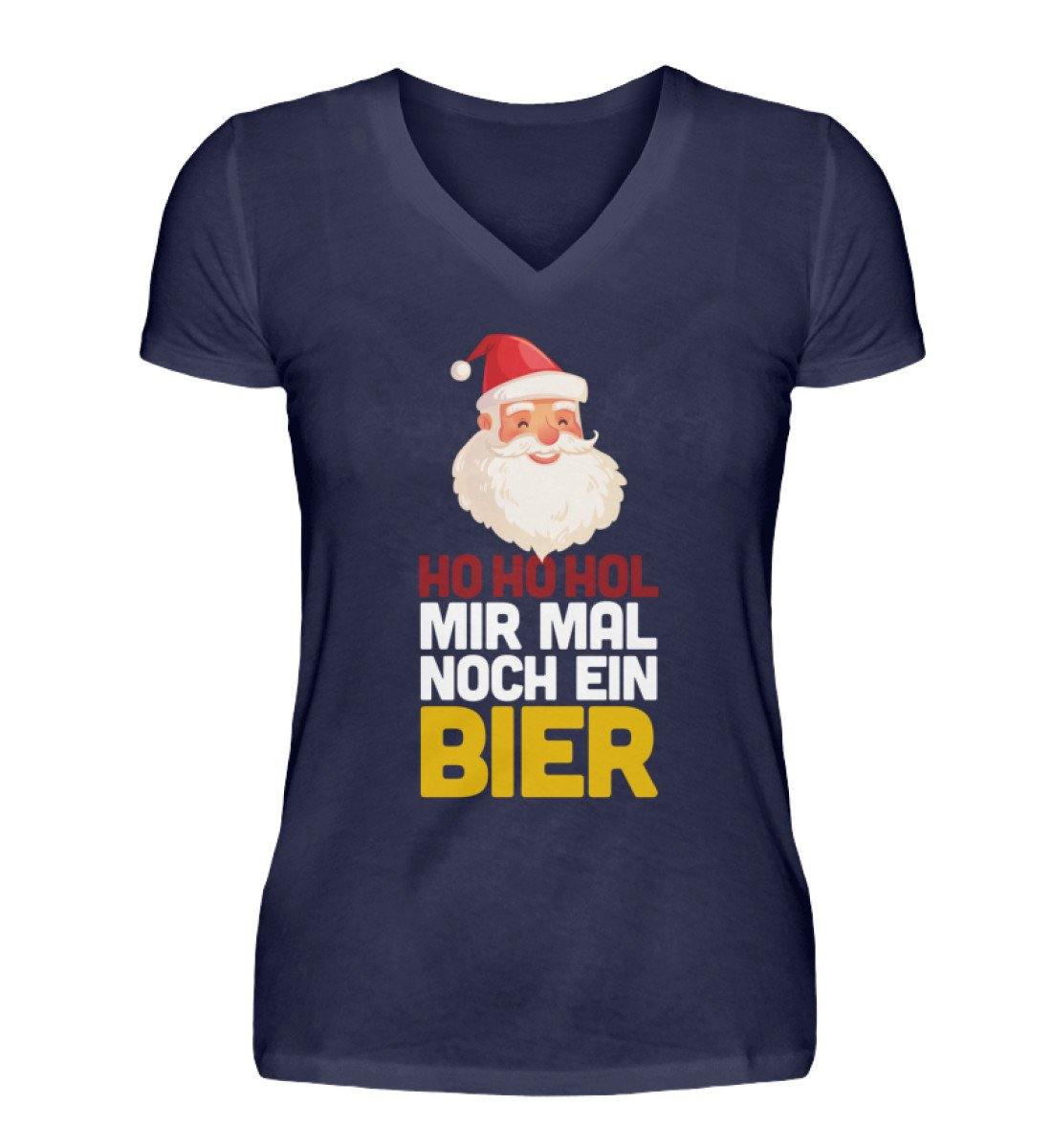 Ho Ho Hol mir Bier - 2020  - V-Neck Damenshirt