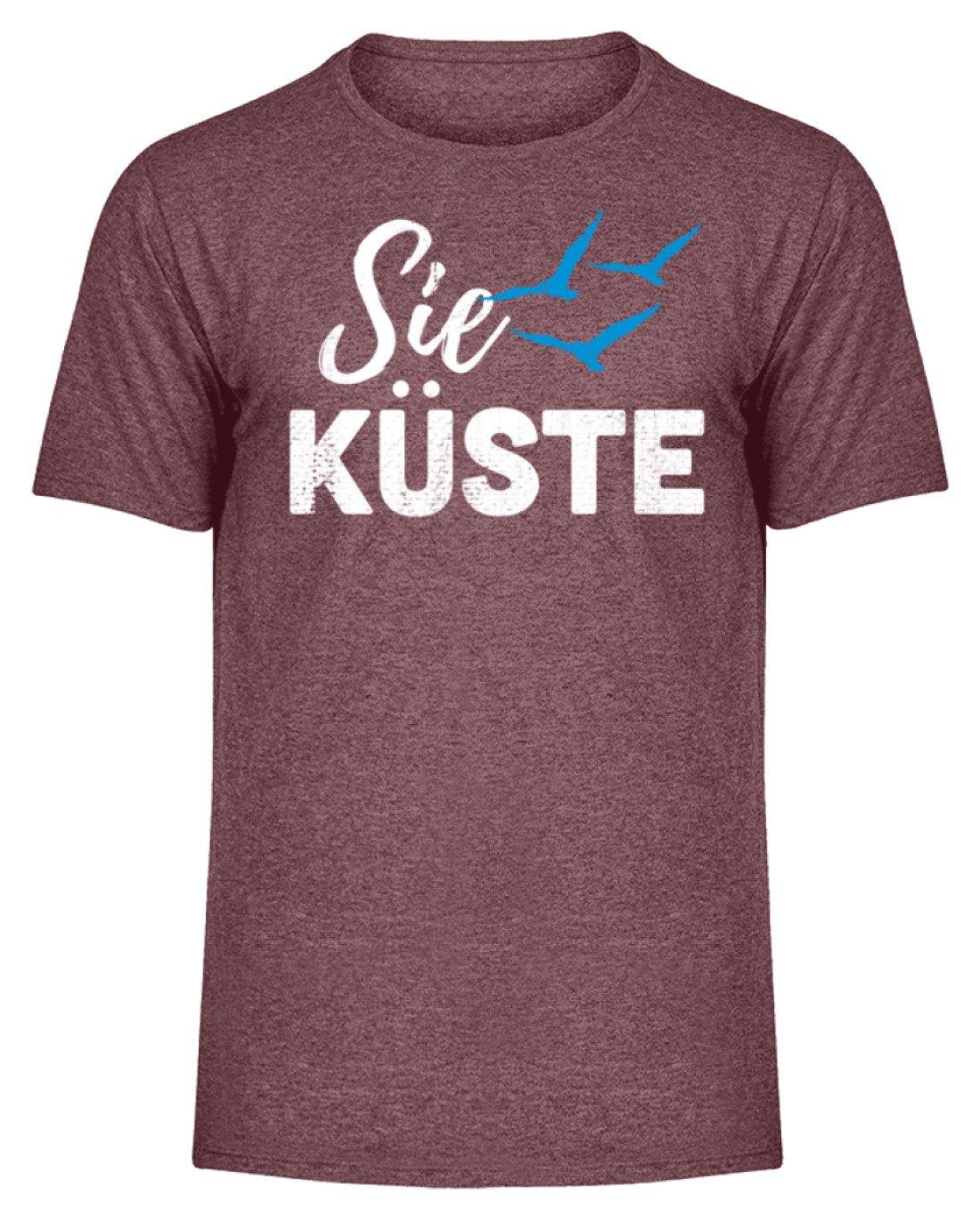 Die Küste - Norddeutsch  - Herren Melange Shirt