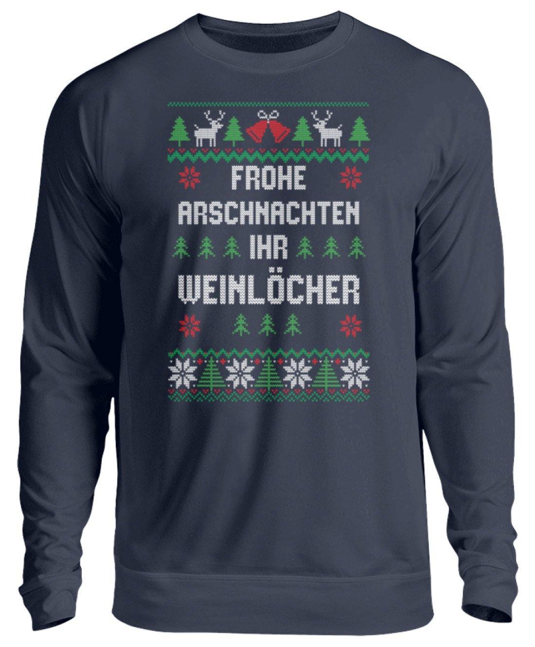 Frohe Arschnachten - Words on Shirts  - Unisex Pullover