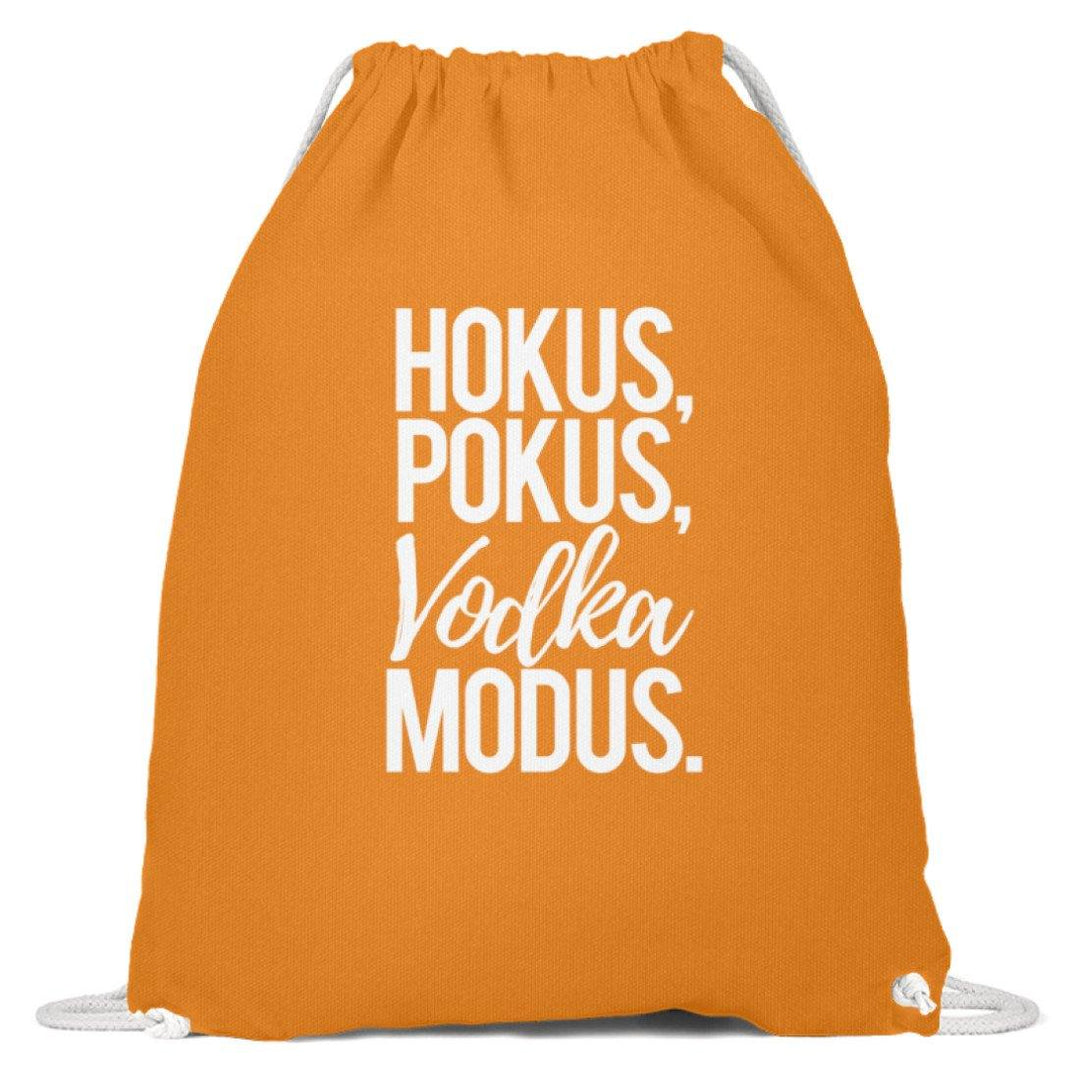 Hokus, Pokus, Vodka Modus  - Baumwoll Gymsac - Words on Shirts