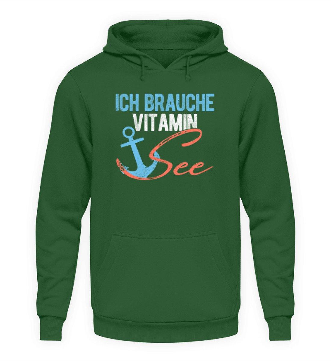 Vitamin See - Norddeutsch   - Unisex Kapuzenpullover Hoodie