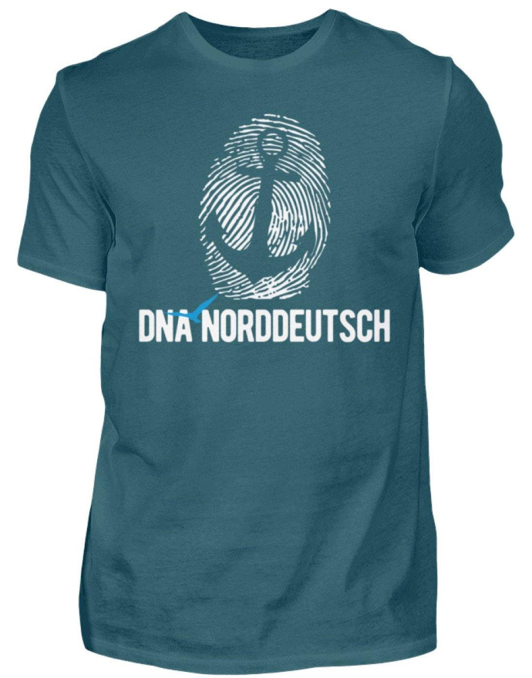 DNA Norddeutsch  - Herren Shirt - Words on Shirts Sag es mit dem Mittelfinger Shirts Hoodies Sweatshirt Taschen Gymsack Spruch Sprüche Statement