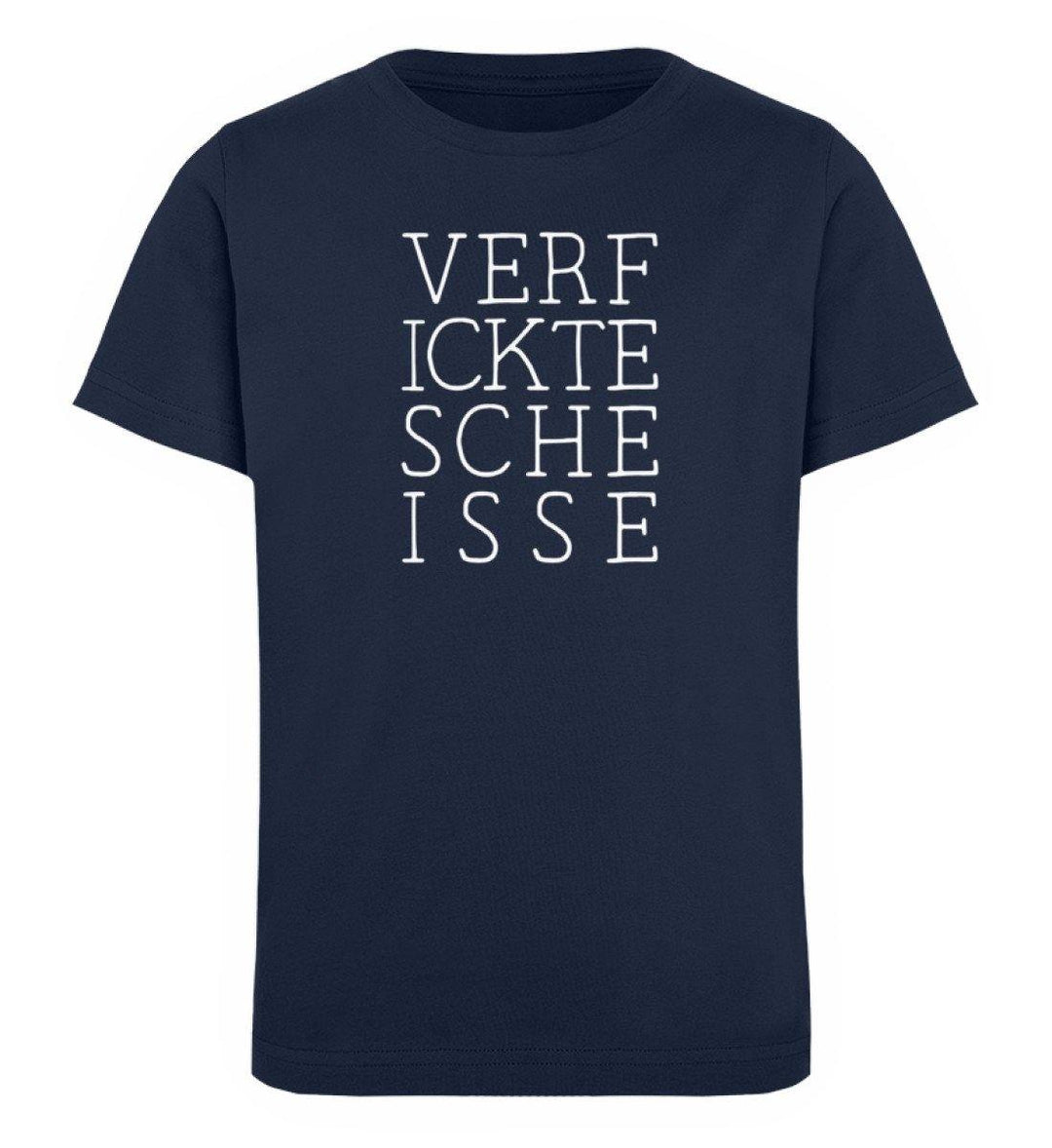 verf ickte sche isse  Words on Shirts PR  - Kinder Organic T-Shirt - Words on Shirts Sag es mit dem Mittelfinger Shirts Hoodies Sweatshirt Taschen Gymsack Spruch Sprüche Statement