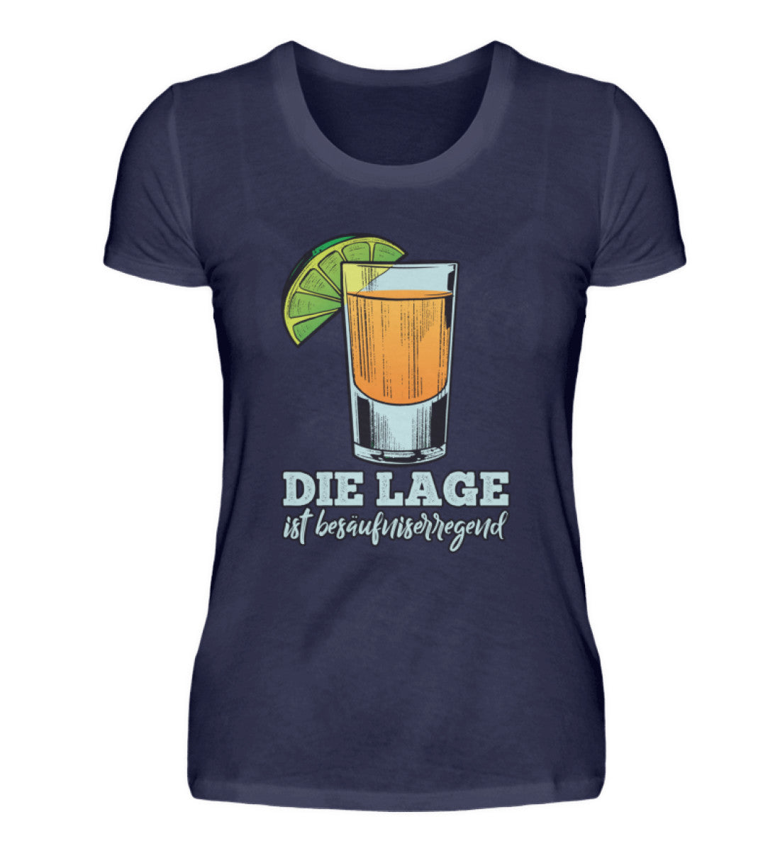 Die Lage ist besäufniserregend  - Damenshirt