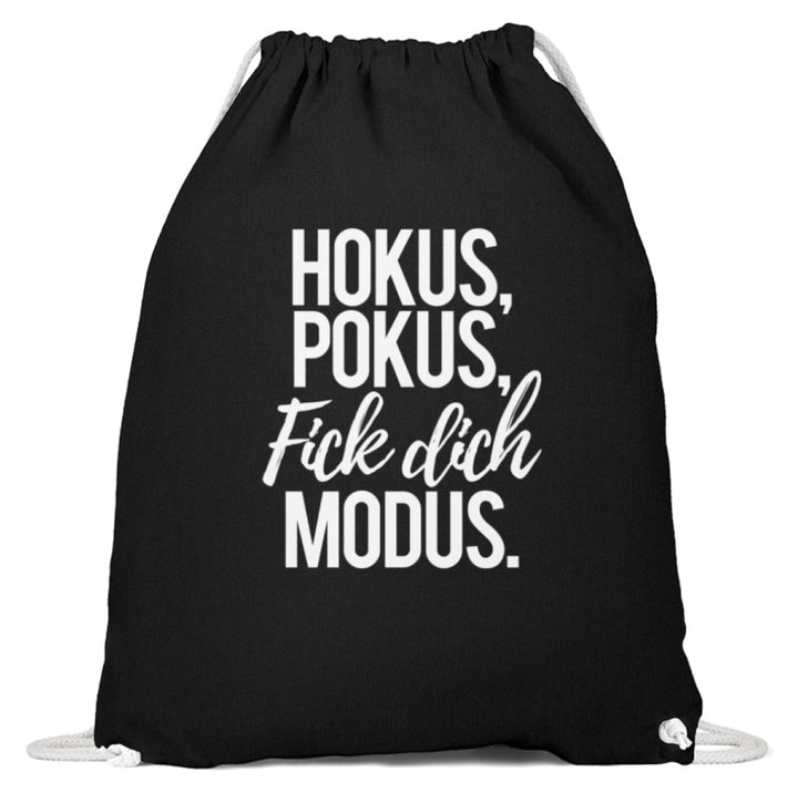 Hokus Pokus F*** **ch Modus  - Baumwoll Gymsac - Words on Shirts