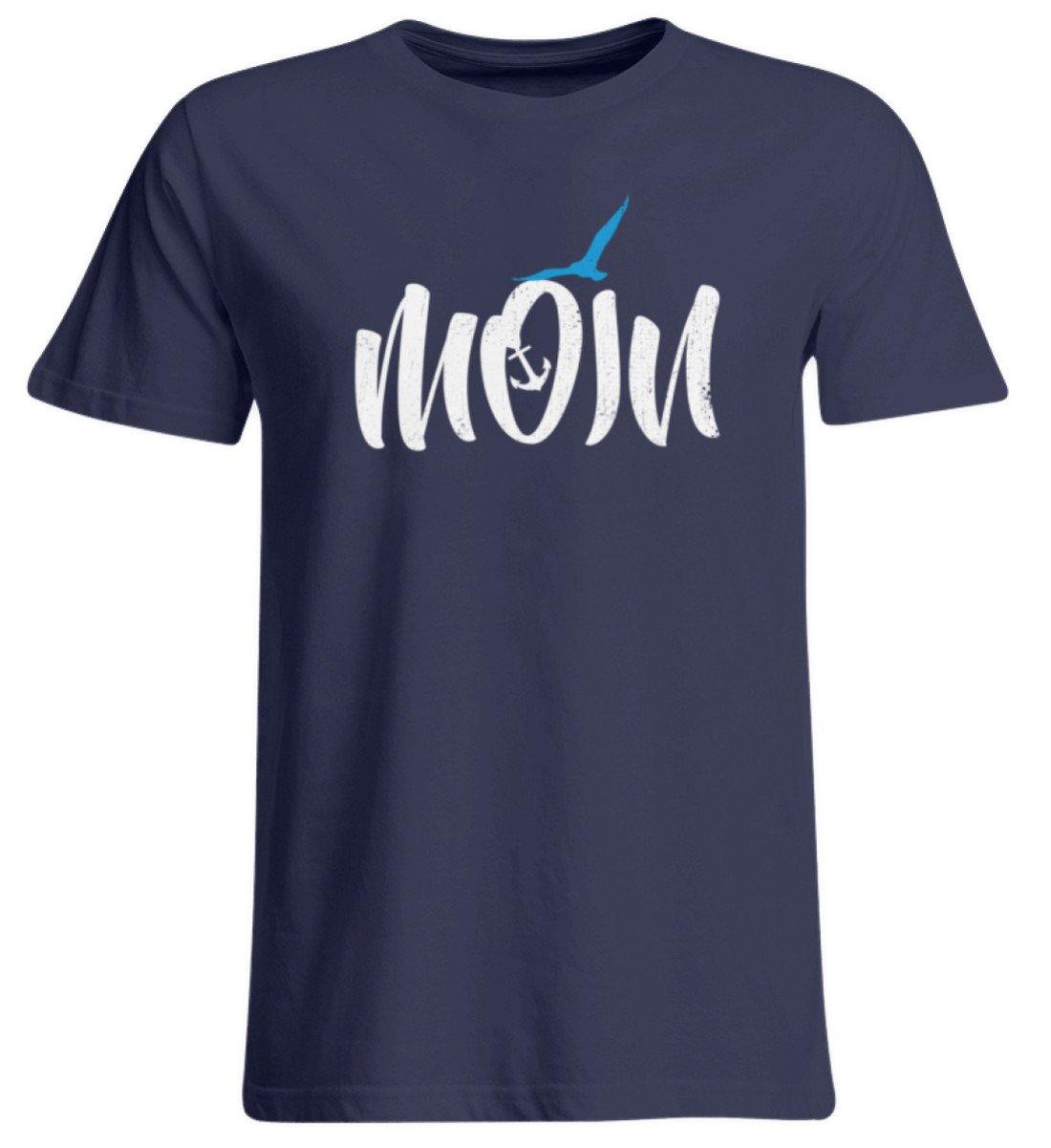 Moin Anker Möwe - Norddeutsch   - Übergrößenshirt