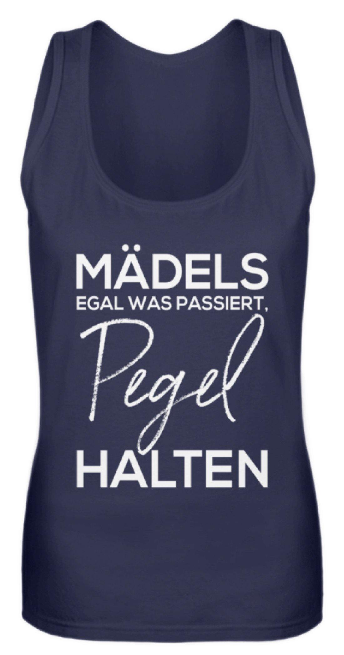 Mädels, Pegel halten.  - Frauen Tanktop
