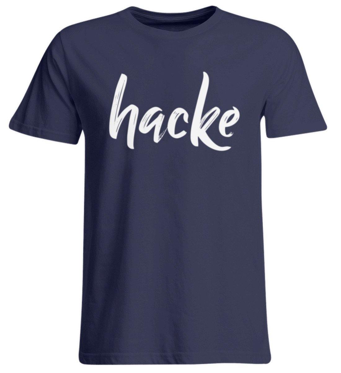hacke Shirt  - Übergrößenshirt