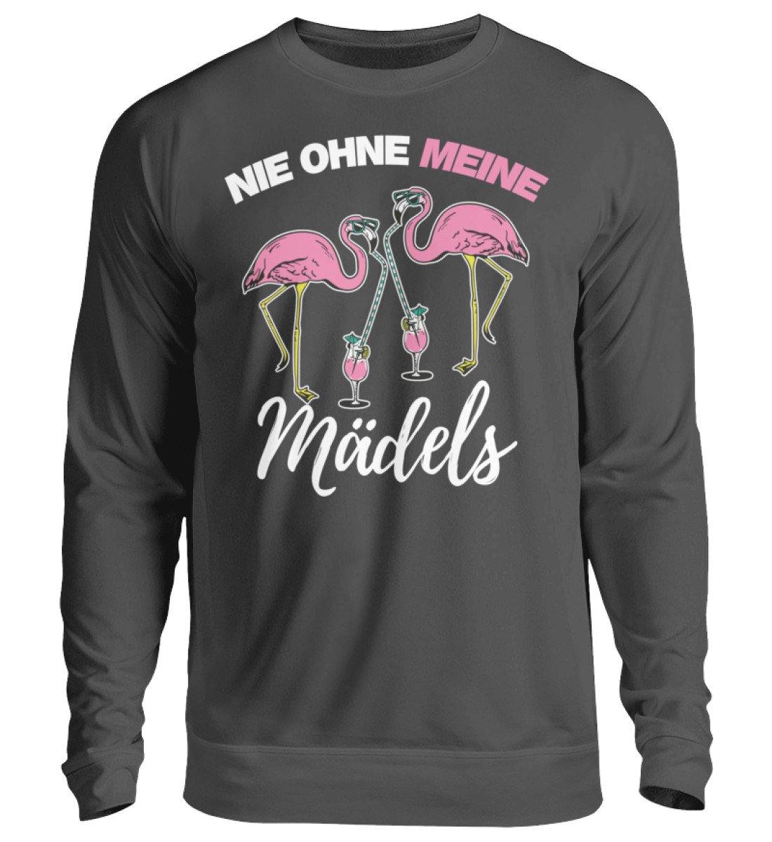Flamingo - Nie ohne meine Mädels  - Unisex Pullover