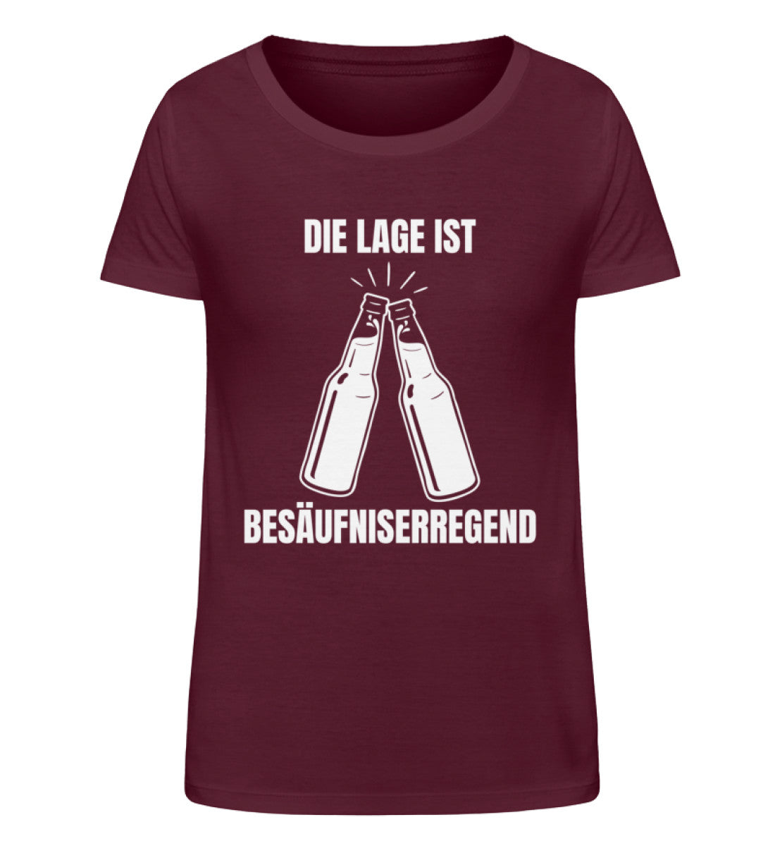 Die Lage ist besäufniserregend  - Damen Organic Shirt