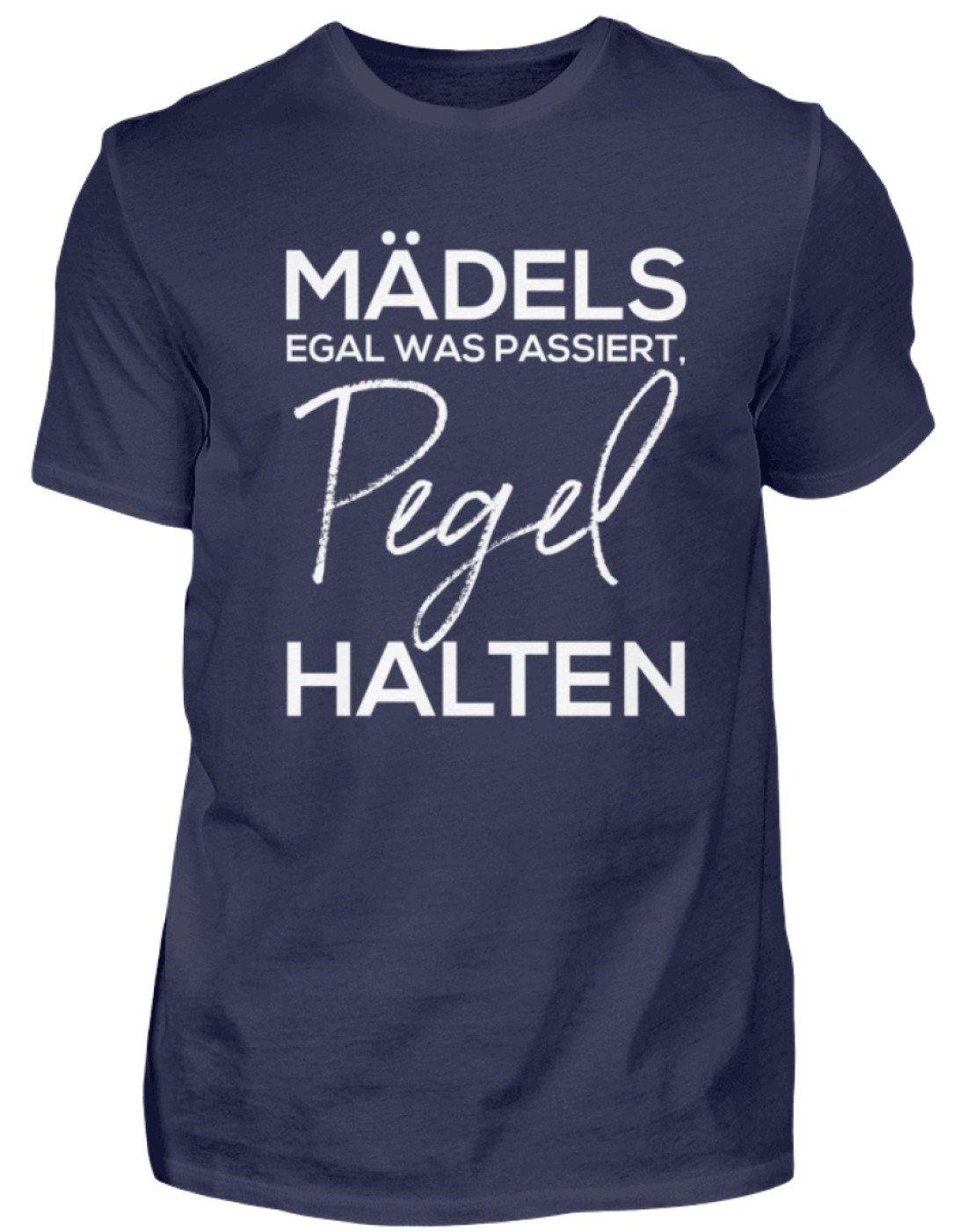 Mädels, Pegel halten.  - Herren Shirt