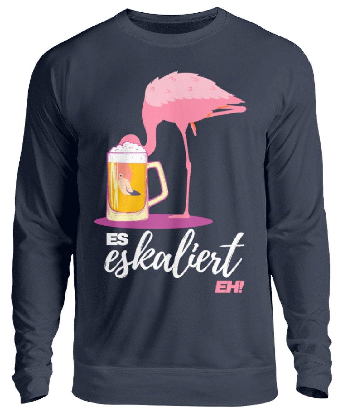 Es Eskaliert Eh - Flamingo  - Unisex Pullover