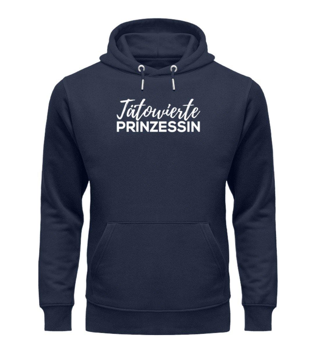 Tätowierte Prinzessin Words on Shirts PR  - Unisex Organic Hoodie