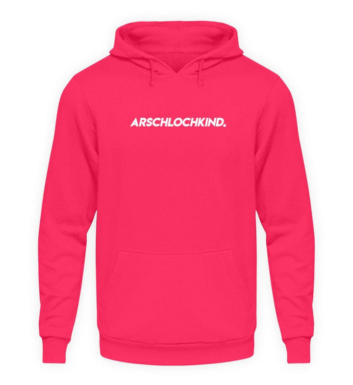 Arschlochkind.  - Unisex Kapuzenpullover Hoodie - Words on Shirts