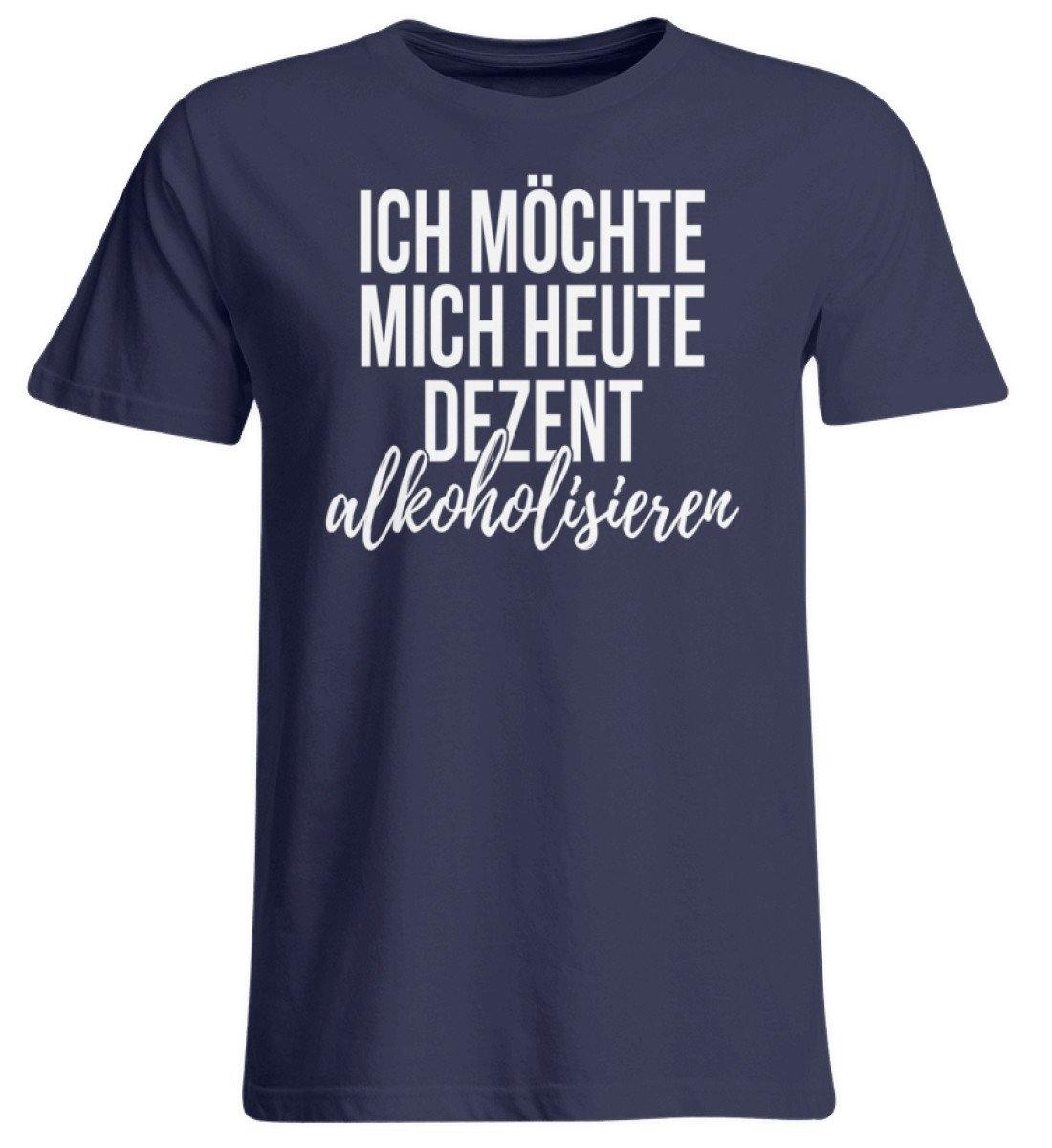 Ich möchte mich dezent alkoholisieren  - Übergrößenshirt
