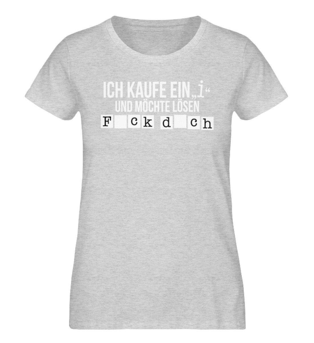 Ich kaufe ein i und möchte lösen.  - Damen Organic Melange Shirt