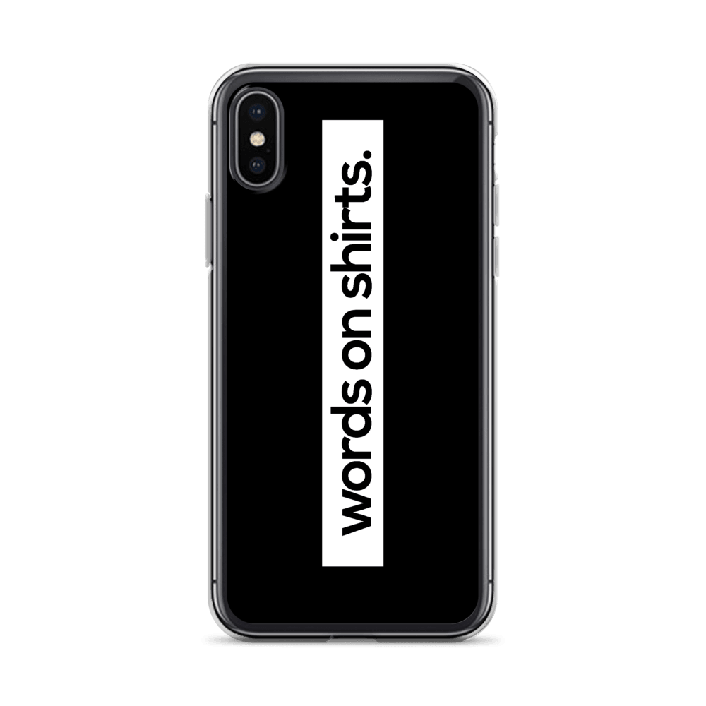 iPhone Hülle - Words on Shirts - Words on Shirts Sag es mit dem Mittelfinger Shirts Hoodies Sweatshirt Taschen Gymsack Spruch Sprüche Statement