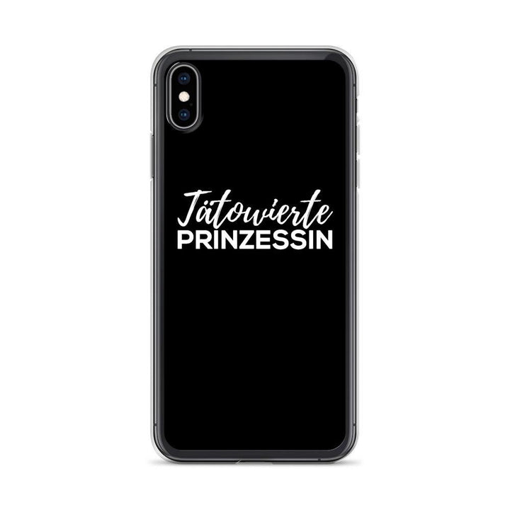 iPhone Hülle - Tätowierte - Words on Shirts Sag es mit dem Mittelfinger Shirts Hoodies Sweatshirt Taschen Gymsack Spruch Sprüche Statement