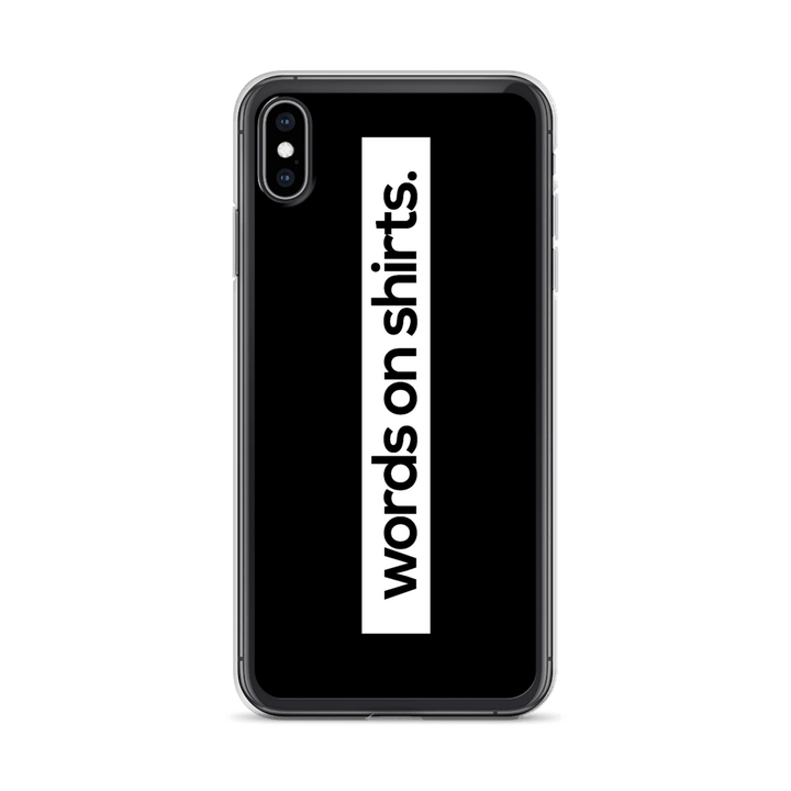 iPhone Hülle - Words on Shirts - Words on Shirts Sag es mit dem Mittelfinger Shirts Hoodies Sweatshirt Taschen Gymsack Spruch Sprüche Statement