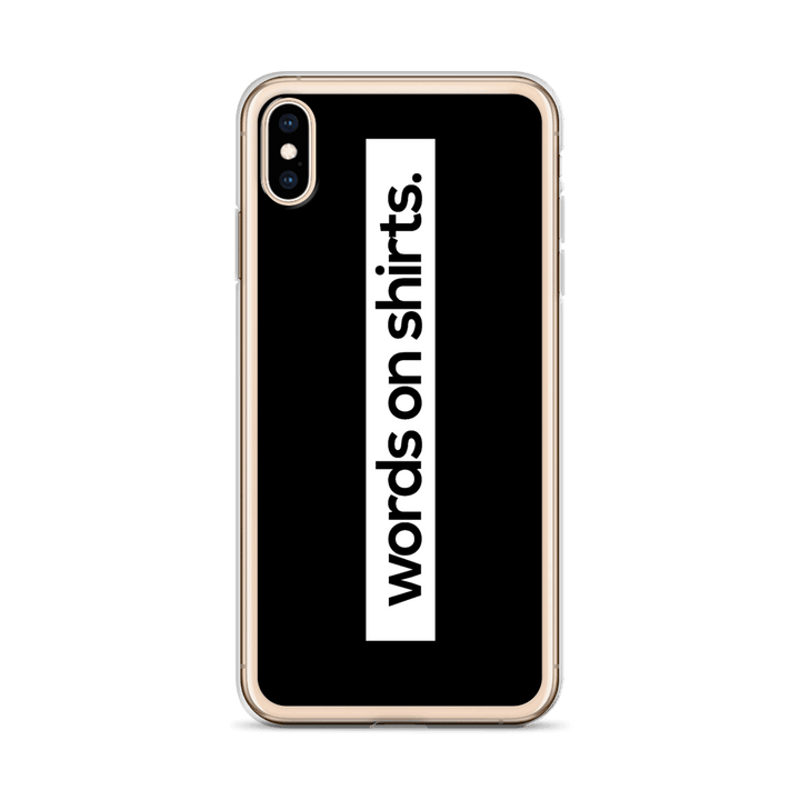 iPhone Hülle - Words on Shirts - Words on Shirts Sag es mit dem Mittelfinger Shirts Hoodies Sweatshirt Taschen Gymsack Spruch Sprüche Statement