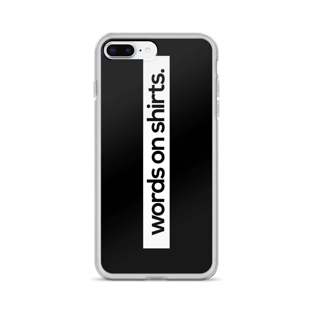 iPhone Hülle - Words on Shirts - Words on Shirts Sag es mit dem Mittelfinger Shirts Hoodies Sweatshirt Taschen Gymsack Spruch Sprüche Statement