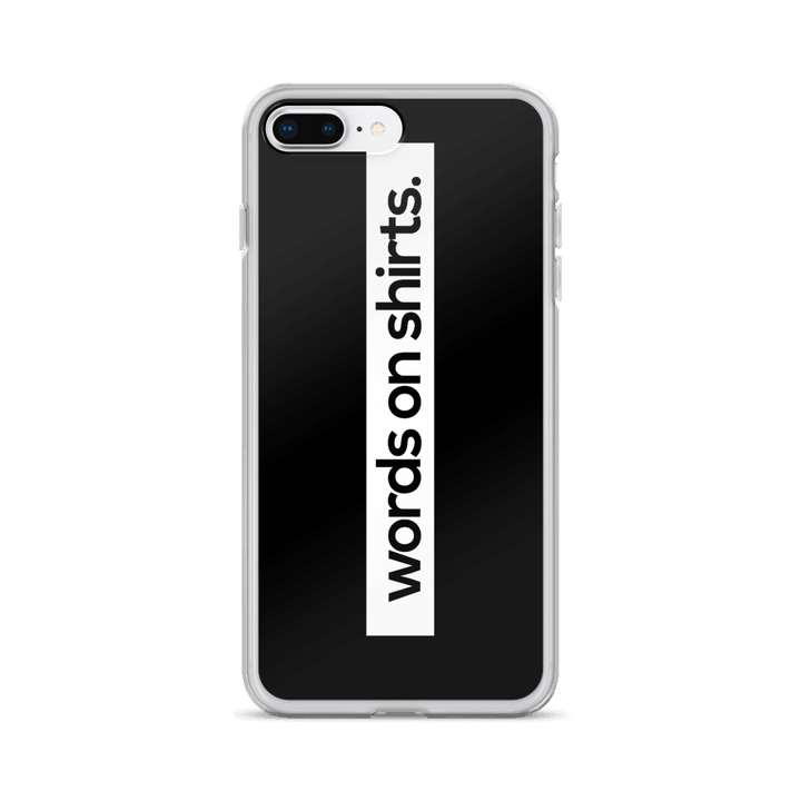 iPhone Hülle - Words on Shirts - Words on Shirts Sag es mit dem Mittelfinger Shirts Hoodies Sweatshirt Taschen Gymsack Spruch Sprüche Statement