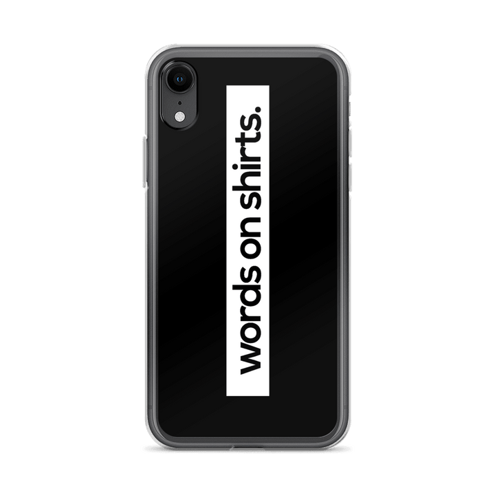 iPhone Hülle - Words on Shirts - Words on Shirts Sag es mit dem Mittelfinger Shirts Hoodies Sweatshirt Taschen Gymsack Spruch Sprüche Statement