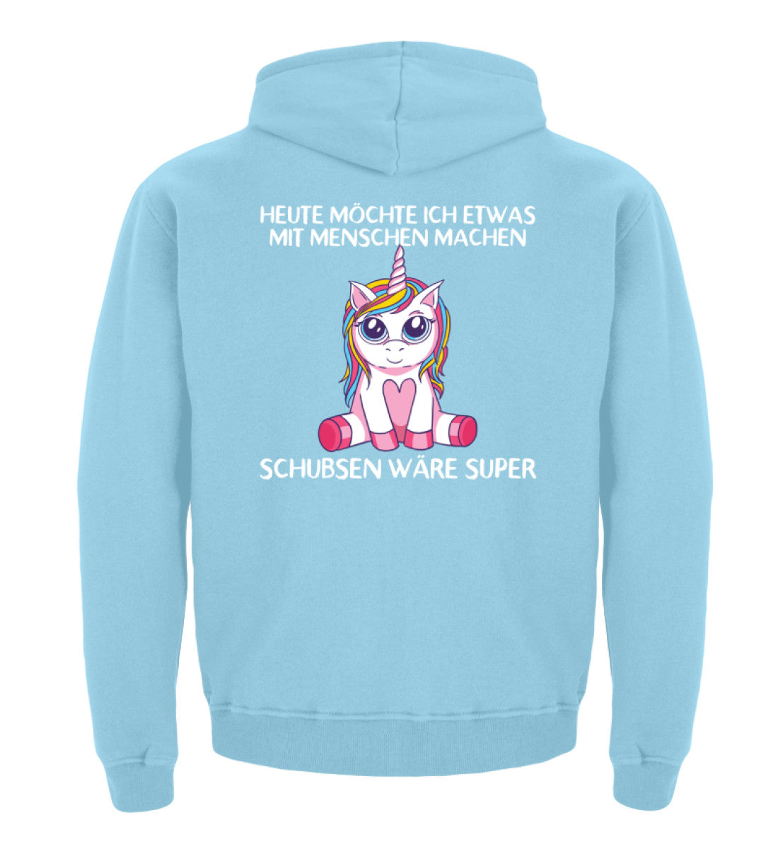 Etwas mit Menschen machen - Einhorn TF  - Kinder Hoodie