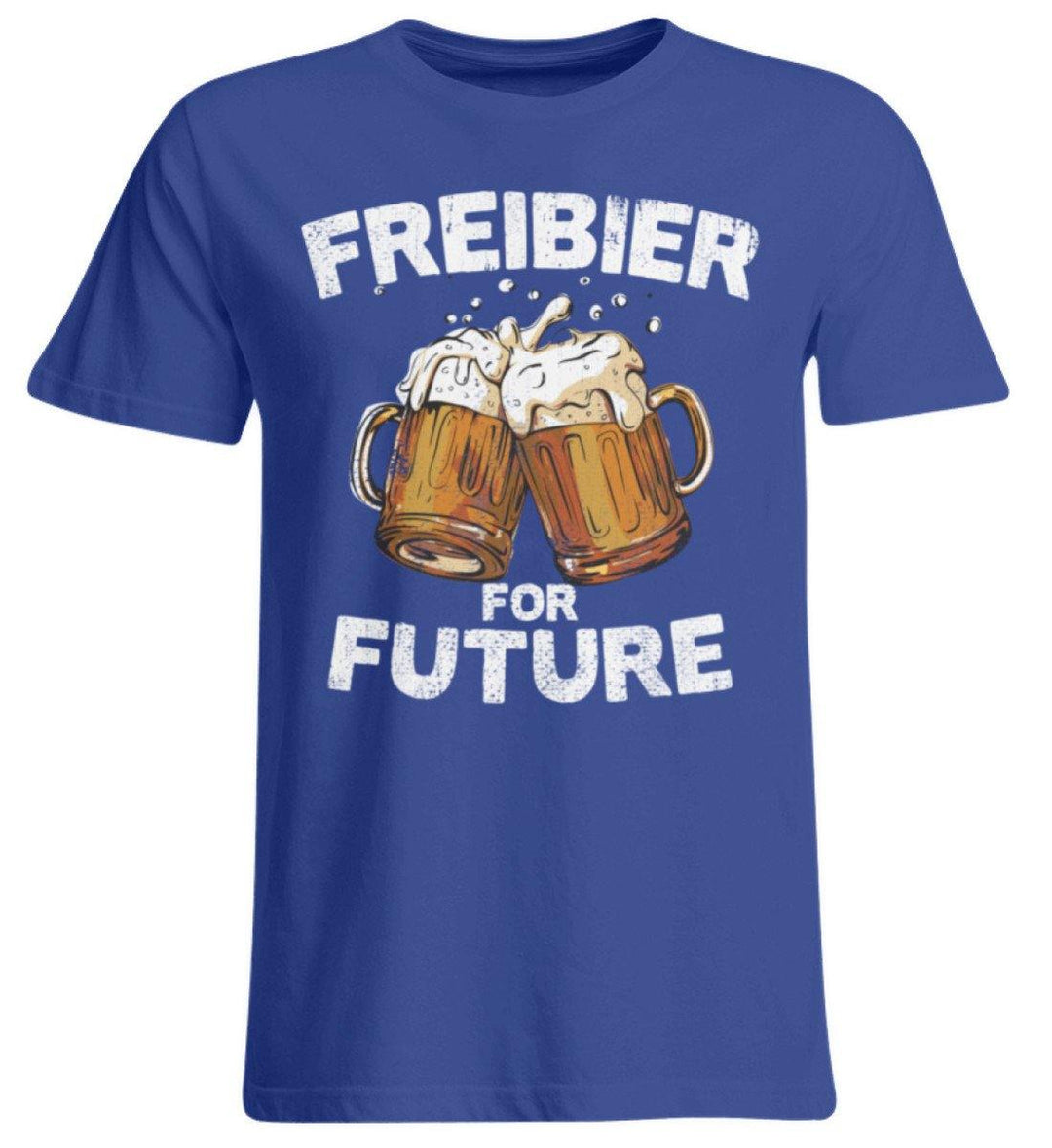 Freibier for Future - Words on Shirts  - Übergrößenshirt - Words on Shirts Sag es mit dem Mittelfinger Shirts Hoodies Sweatshirt Taschen Gymsack Spruch Sprüche Statement