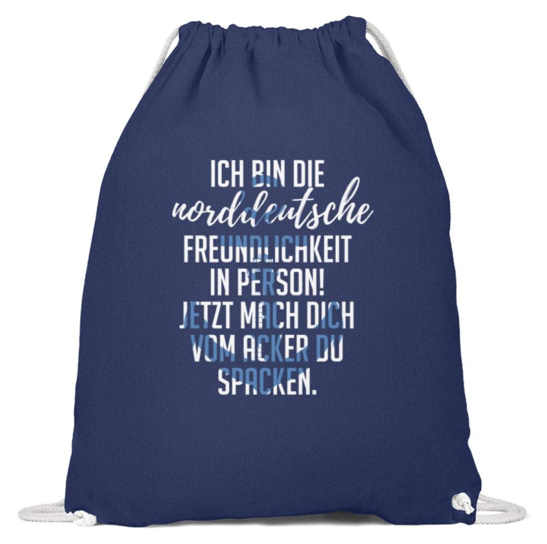 Norddeutsche Freundlichkeit  - Baumwoll Gymsac