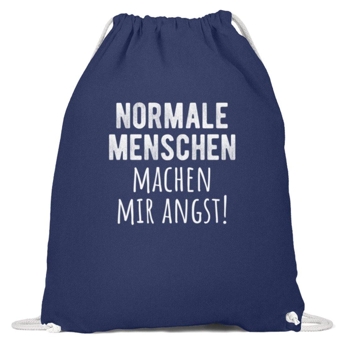 Normale Menschen - Words on Shirts  - Baumwoll Gymsac