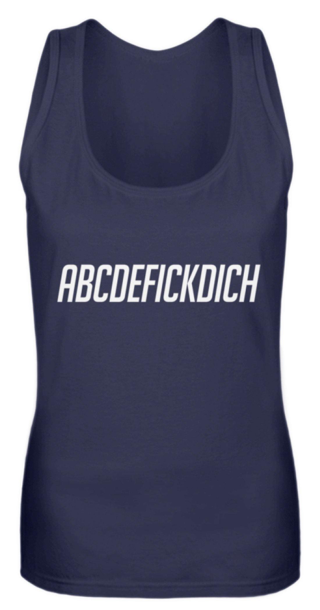 ABCDEF......... Words on Shirts  - Frauen Tanktop