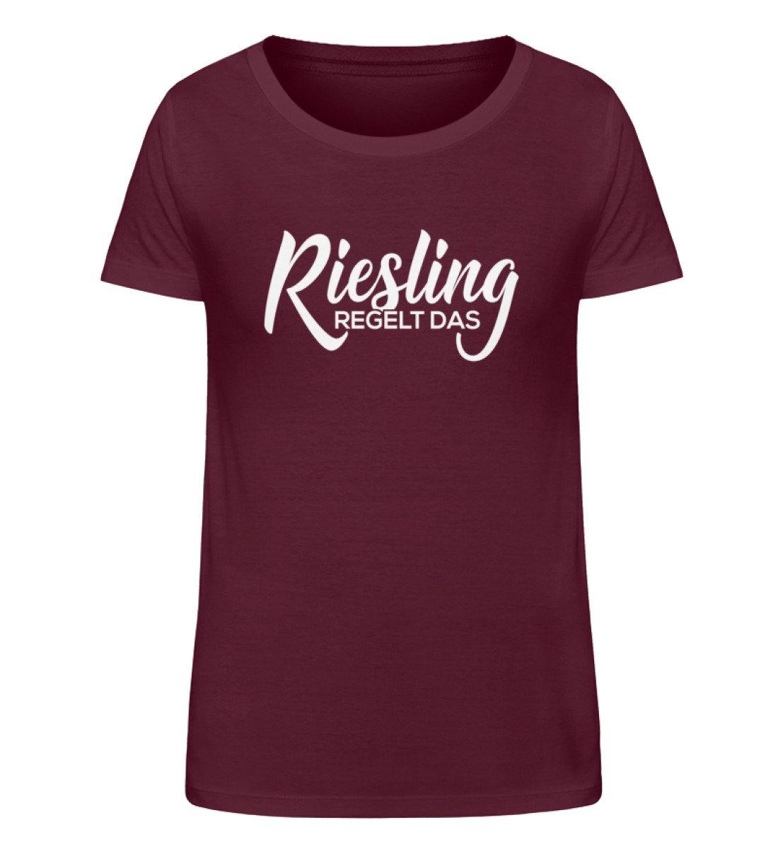 Riesling regelt das  - Damen Organic Shirt
