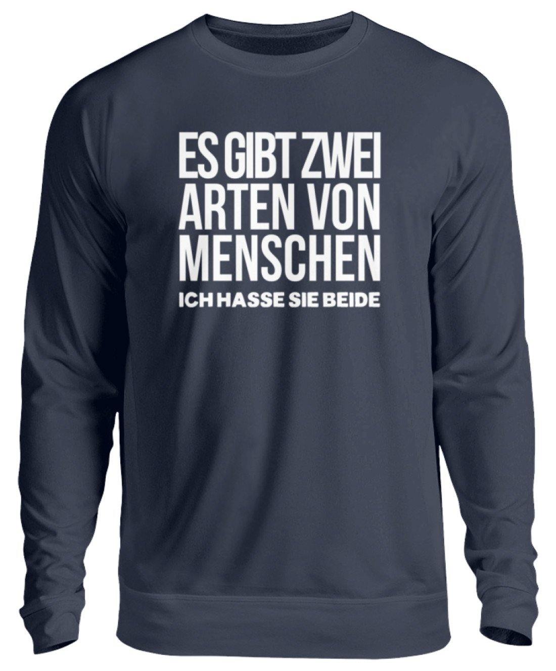 2 ARTEN MENSCHEN - WORDS ON SHIRTS  - Unisex Pullover