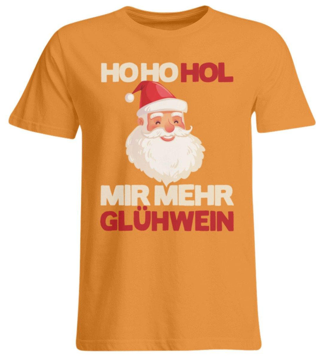 Ho Ho Hol mir Glühwein - Words on Shirt  - Übergrößenshirt - Words on Shirts Sag es mit dem Mittelfinger Shirts Hoodies Sweatshirt Taschen Gymsack Spruch Sprüche Statement