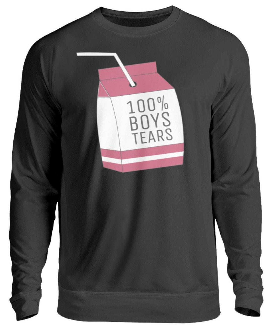 100% Boys Tears  - Unisex Pullover - Words on Shirts