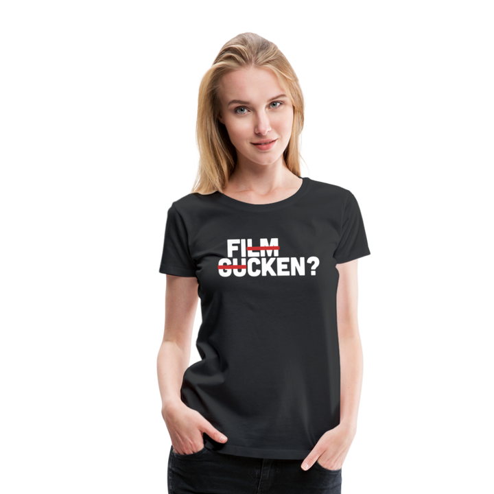 Frauen Premium T-Shirt - Schwarz