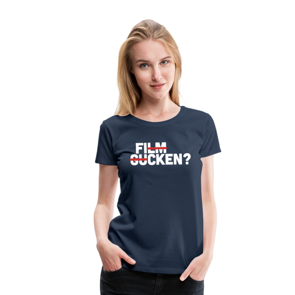 Frauen Premium T-Shirt - Navy