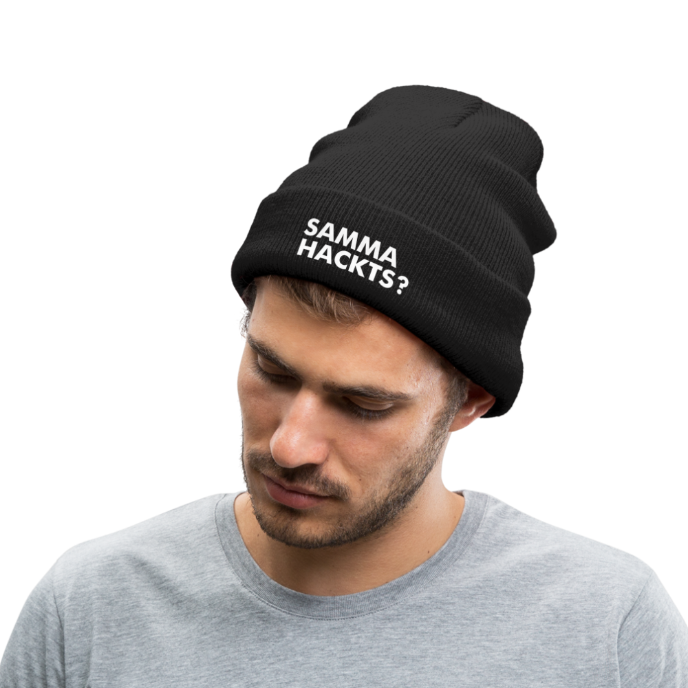 Samma Hackts? - BEANIE - MÜTZE - WINTERMÜTZE
