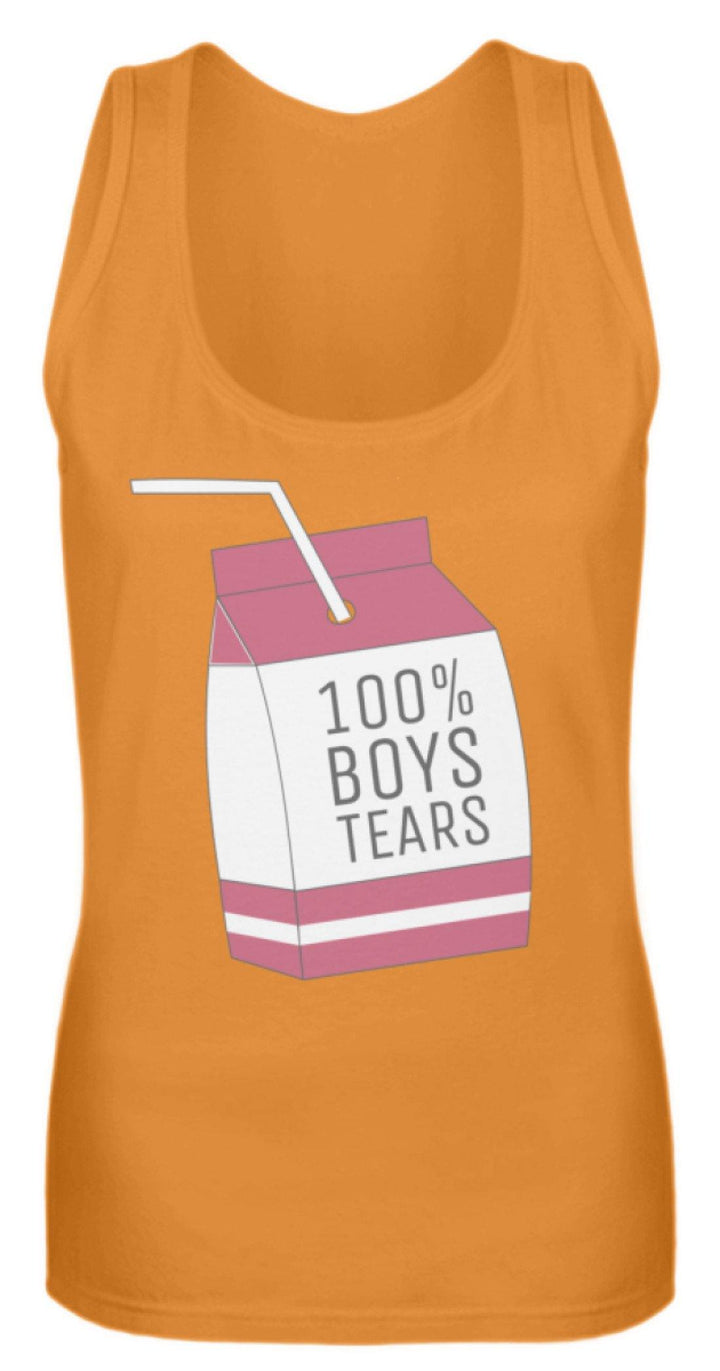 100% Boys Tears  - Frauen Tanktop - Words on Shirts