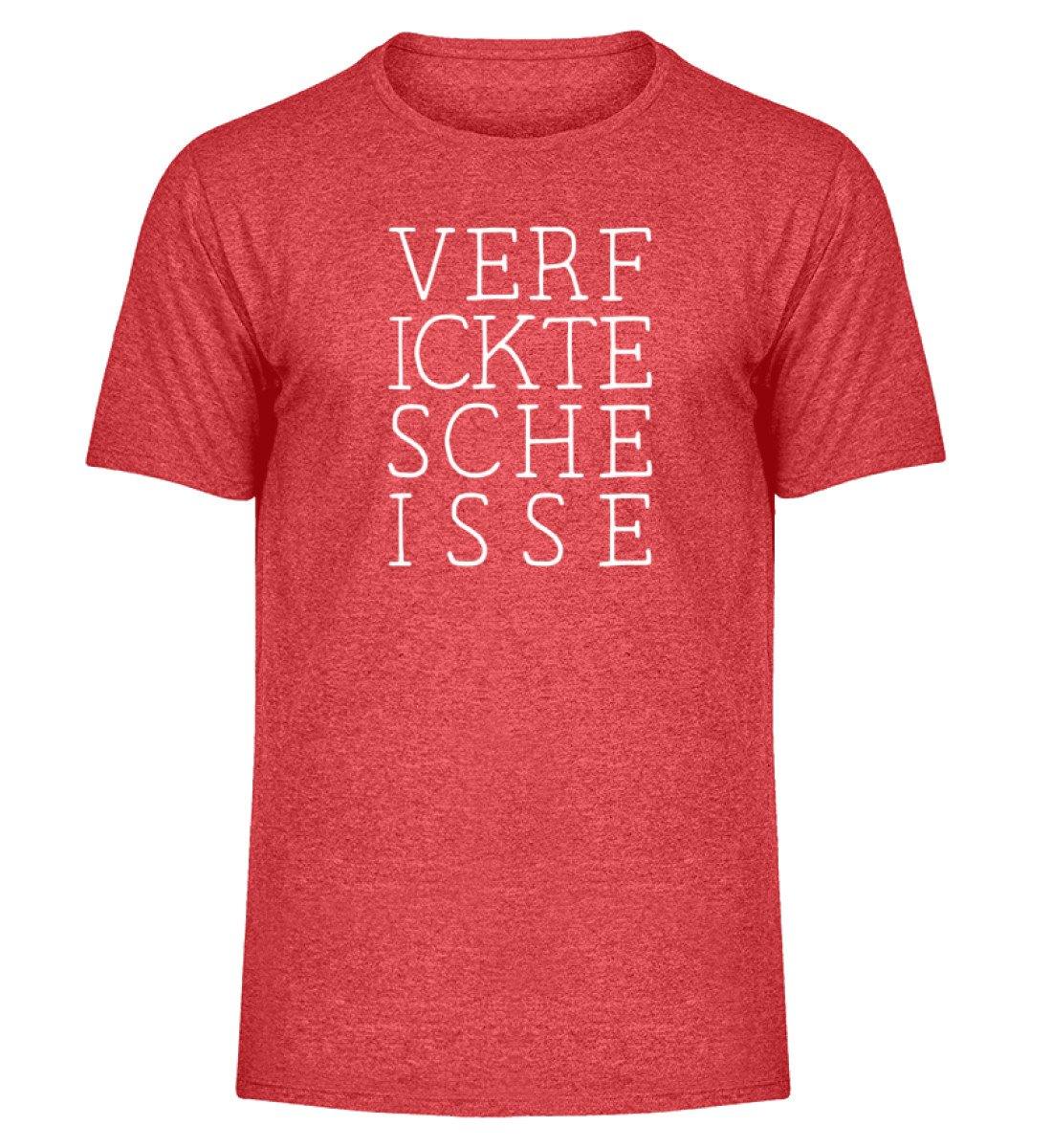 verf ickte sche isse  Words on Shirts PR  - Herren Melange Shirt