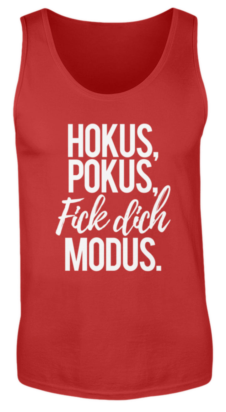 Hokus Pokus F*** **ch Modus  - Herren Tanktop - Words on Shirts