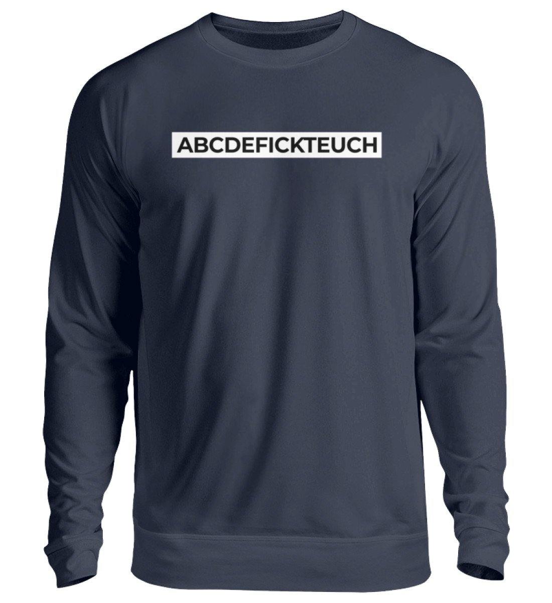 ABCDEFICKTEUCH - Words on Shirts  - Unisex Pullover