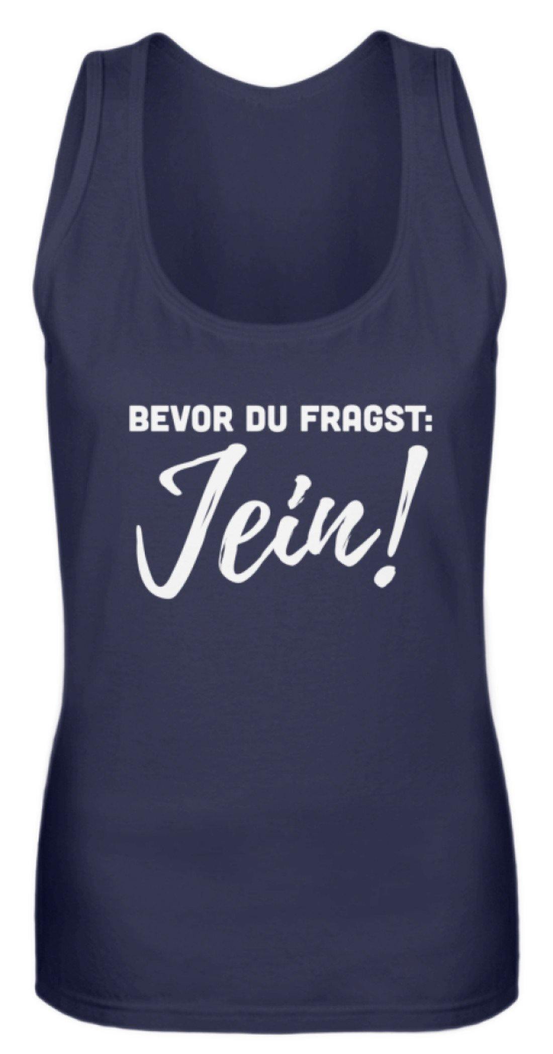Jein - Words on Shirts  - Frauen Tanktop
