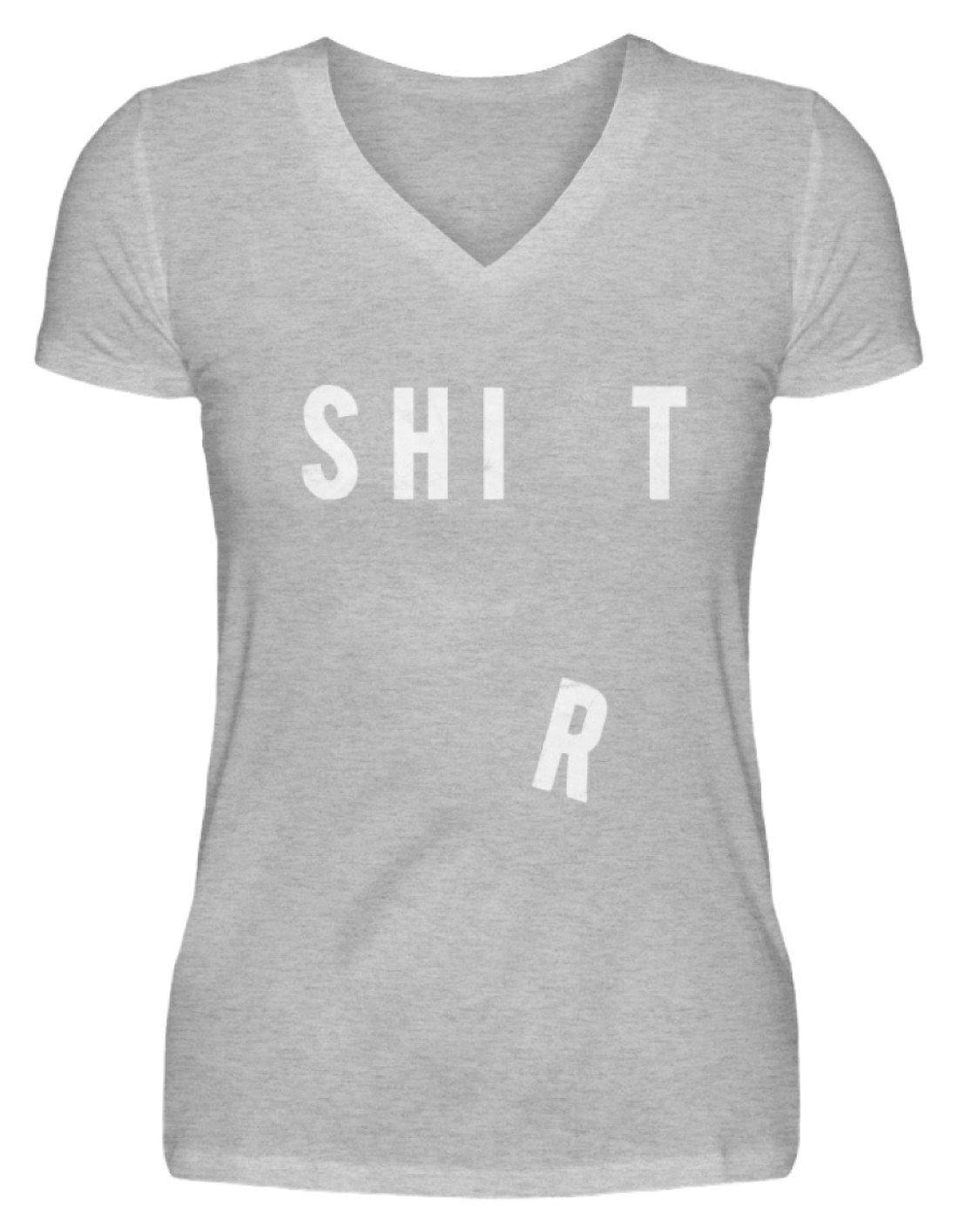 Sh*t Shirt   - V-Neck Damenshirt - Words on Shirts