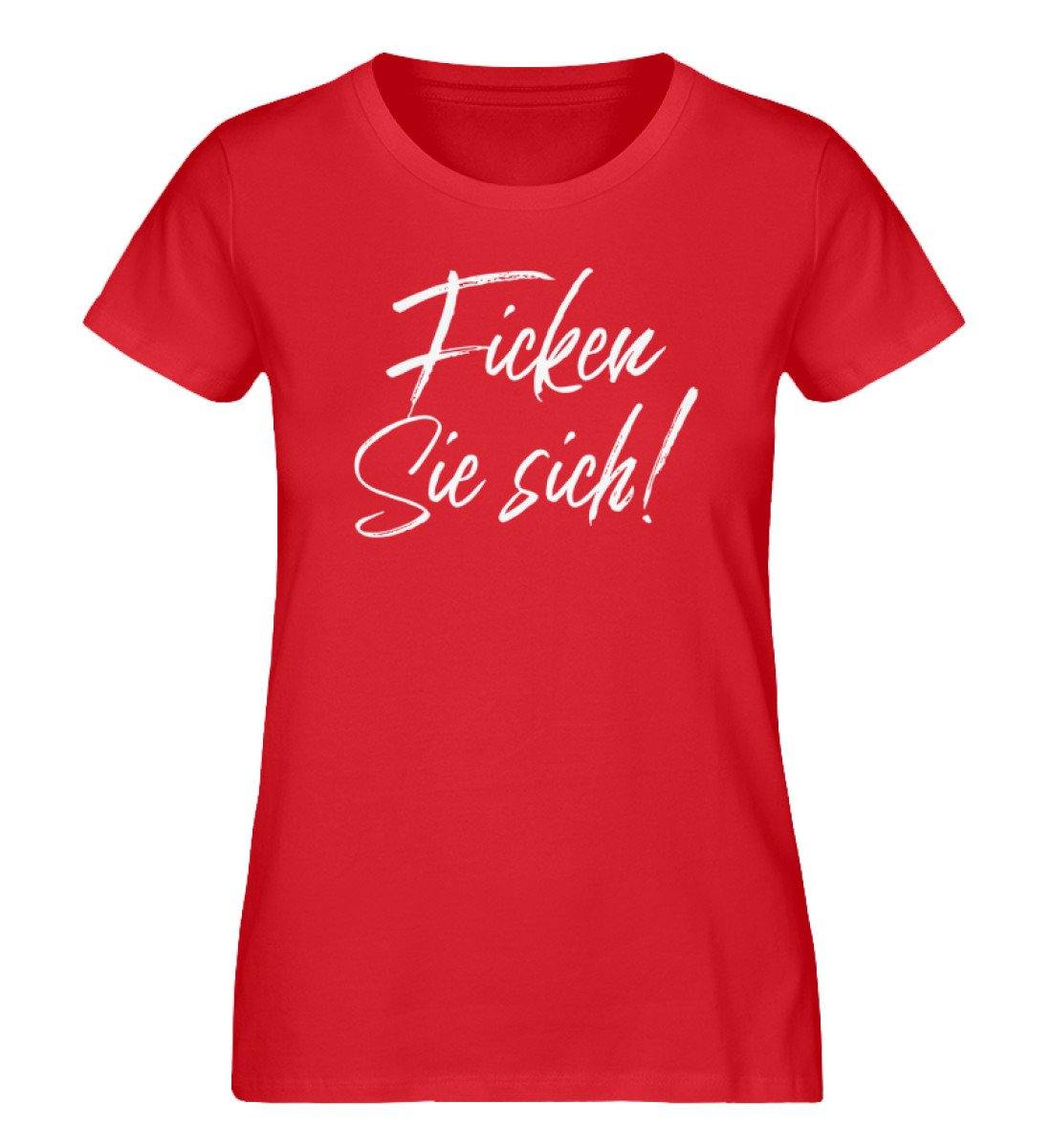F!cken Sie sich 2021 - Words on Shirts  - Damen Premium Organic Shirt