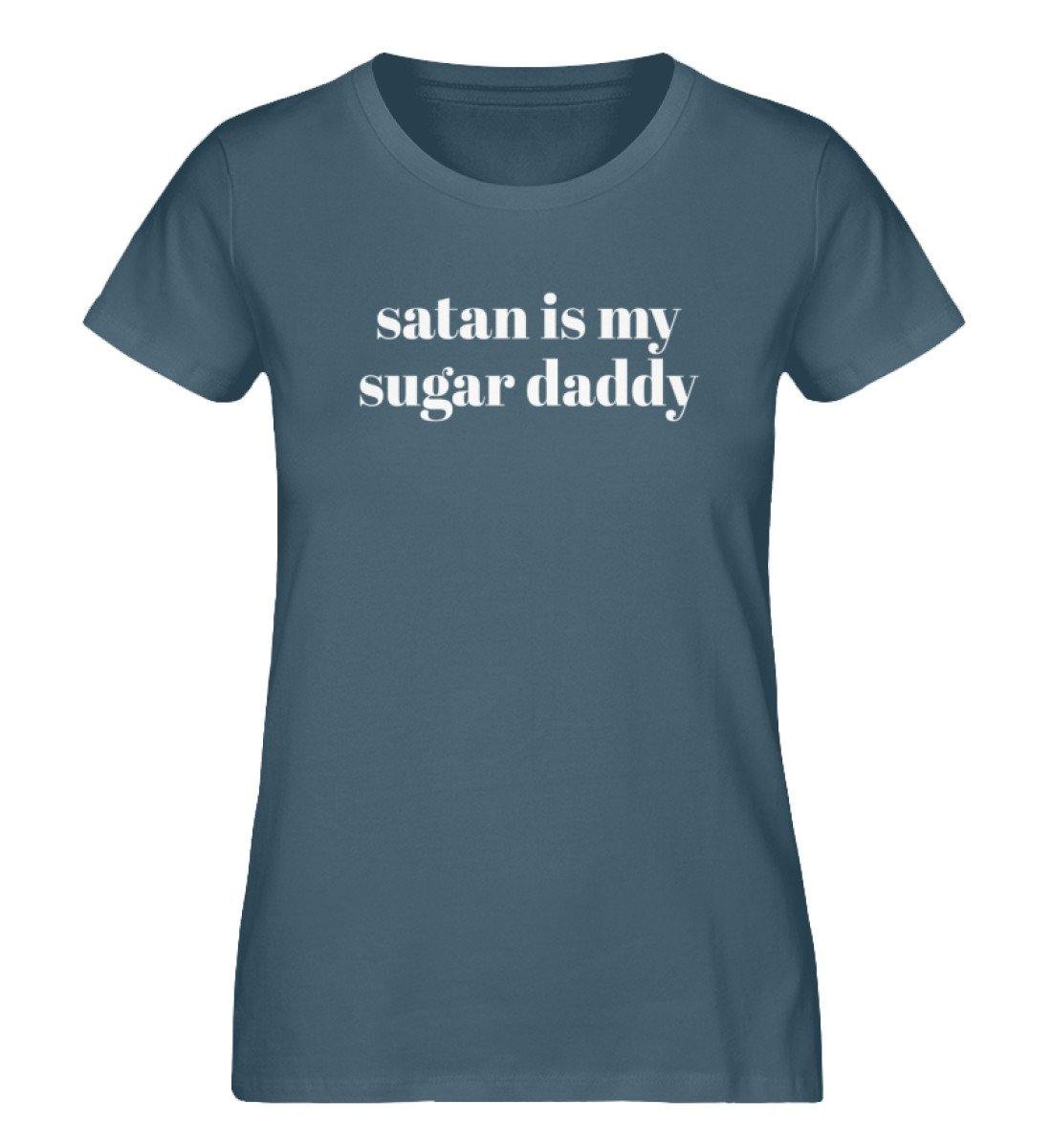 Satan is my sugar daddy  - (XS - XXL) Damen Premium Organic Shirt