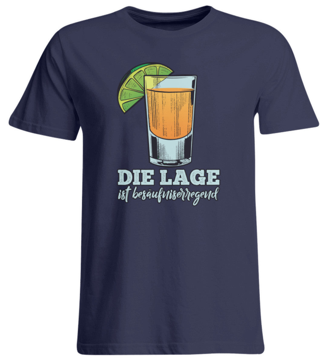 Die Lage ist besäufniserregend  - Übergrößenshirt