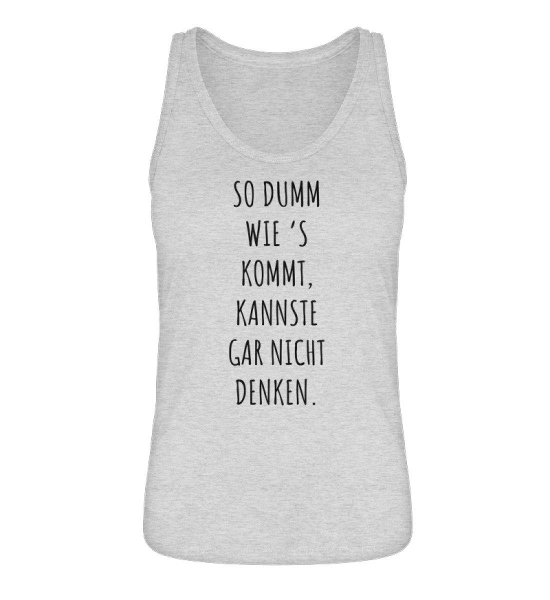 So dumm wie's kommt - Words on Shirts  - Damen Premium Organic Tanktop ST/ST