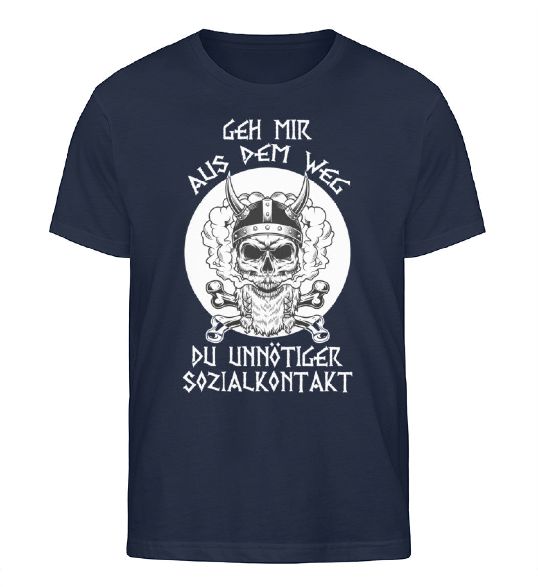 Aus dem Weg - Unnötiger Sozialkontakt  - Herren Organic Shirt